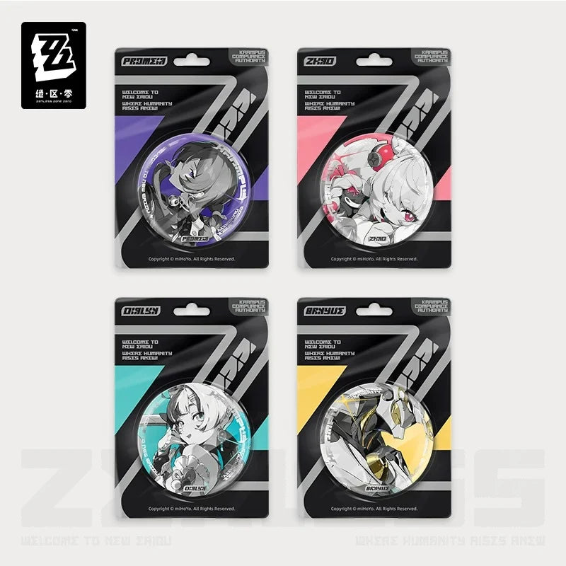 Zenless Zone Zero - Krampus Compliance Authority Mindscape Cinema Badge miHoYo