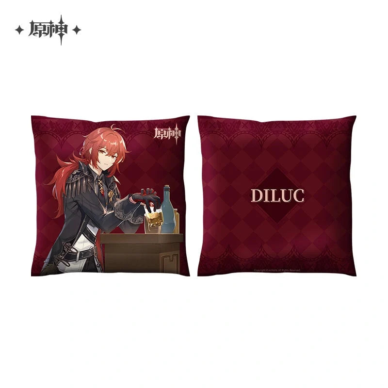 Genshin Impact - IPSTAR Cafe Collab Throw Pillow miHoYo