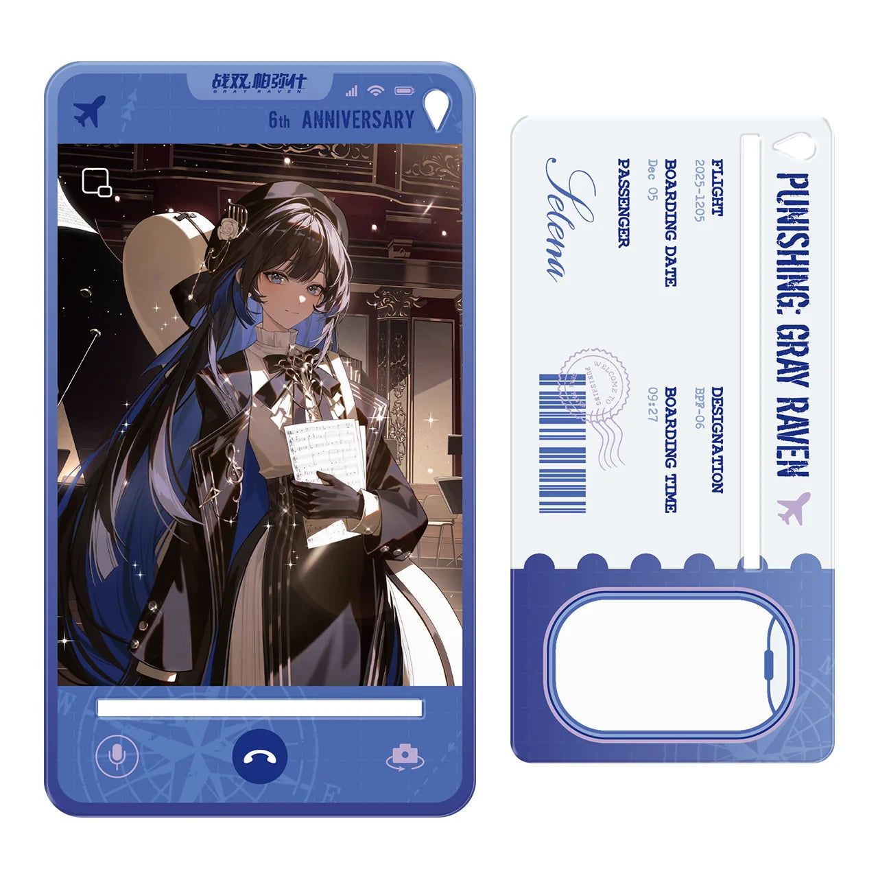 Punishing: Gray Raven - Echoes of Elsewhere 6th Anniversary Display Standee KURO GAMES