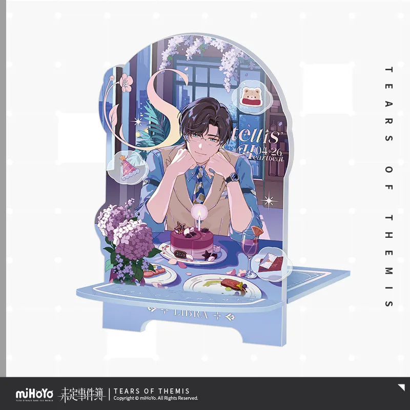 Tears of Themis - Stellis Heartbeat Series Artem Wing Birthday Acrylic Phone Holder miHoYo