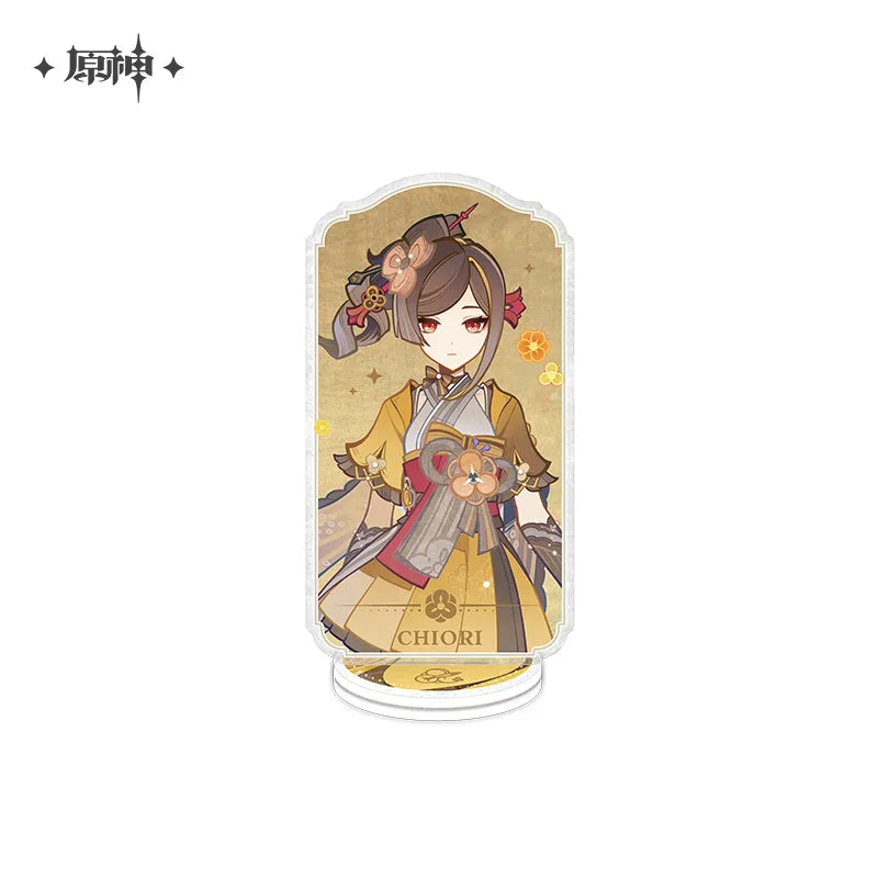 Genshin Impact - Brocade Night Theme Badge & Acrylic Stand miHoYo