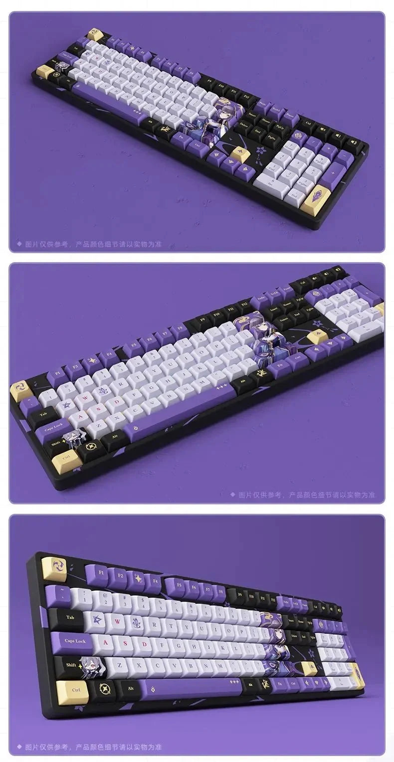 Genshin Impact - Keqing Theme Mechanical Keyboard miHoYo