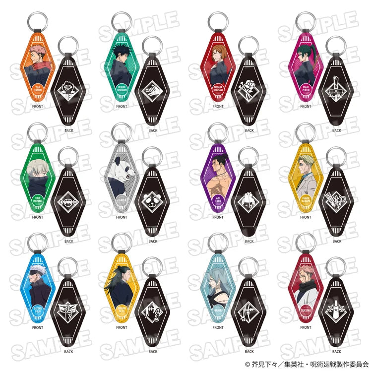 Jujutsu Kaisen - Yuji Itadori & Megumi Fushiguro & Nobara Kugisaki & Maki Zen'in & Toge Inumaki & Panda & Aoi Todo & Kento Nanami & Satoru Gojo & Suguru Geto & Mahito & Sukuna Keychain Good Smile Company