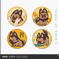 Tears of Themis - Fluffy Everyday Series Mini Plush Badge Set miHoYo