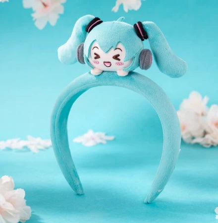 Hatsune Miku - Hatsune Miku Squinty Eyes Series Plushie Hairband Moeyu