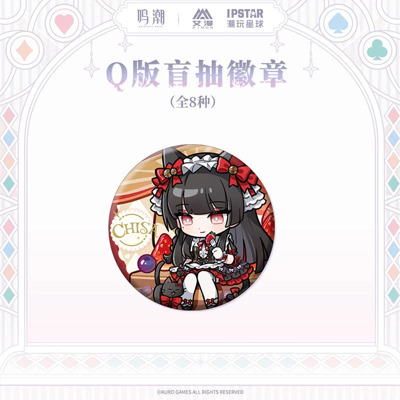 Wuthering Waves - Fallen Wonderland Series Chibi Badge Blind Box KURO GAMES