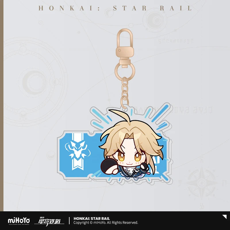 Honkai: Star Rail - Pom-Pom Gallery Sticker Keychain miHoYo