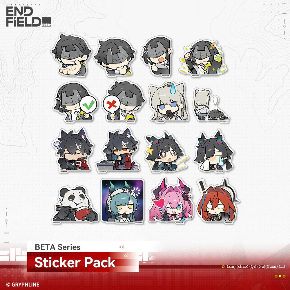 Arknights: Endfield - Everyday Life 1.0 BETA Series Sticker Pack HYPERGRYPH