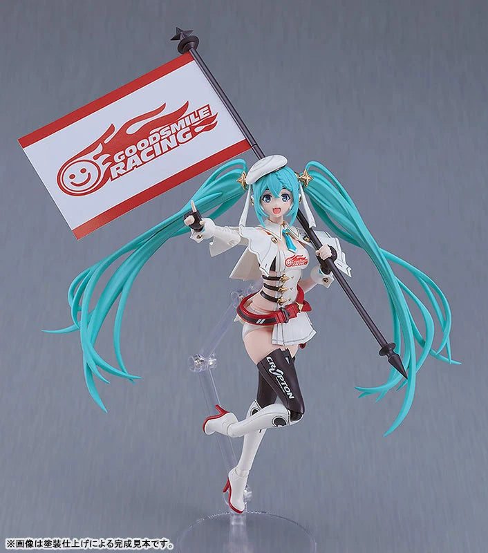 Hatsune Miku - Hatsune Miku (Racing Miku 2023 Ver.) PLAMATEA Plastic Model Kit Good Smile Racing