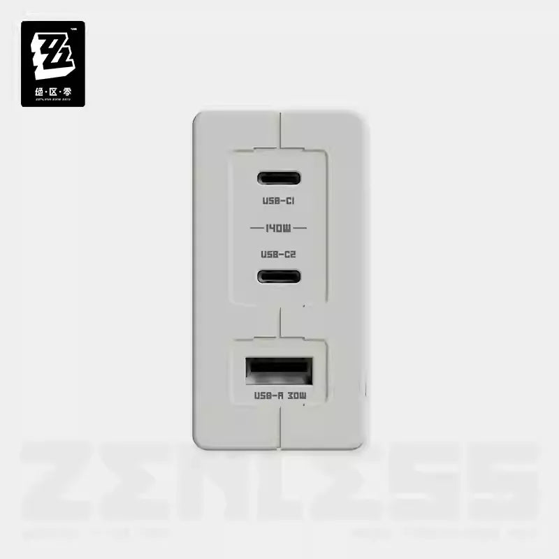 Zenless Zone Zero - Charge Pro Series 3-Port Fast Charging Power Adapter miHoYo