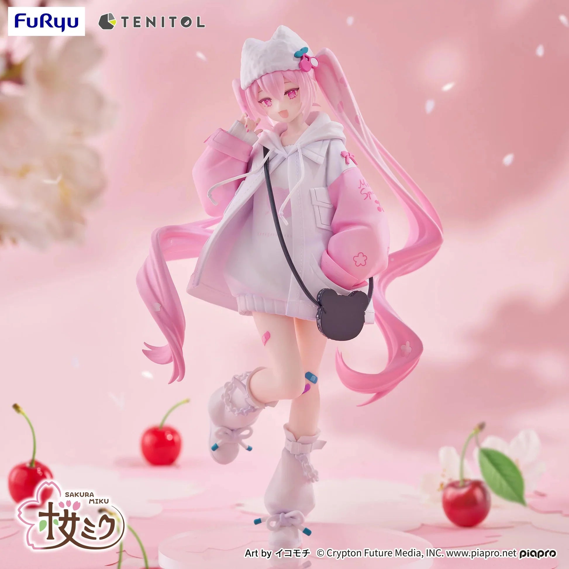 Hatsune Miku - Sakura Miku (Cool Style) TENITOL Non Scale Figure FuRyu Corporation