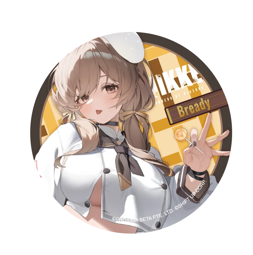 GODDESS OF VICTORY: NIKKE - Trading Holo Button Badge 2025 Anime Expo Merch