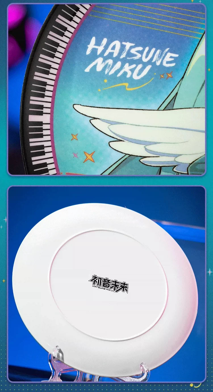 Vocaloid - Wings of the Synthwave Series Plate Moeyu