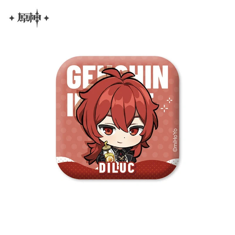 Genshin Impact - IPSTAR Cafe Collab PU Character Badge miHoYo