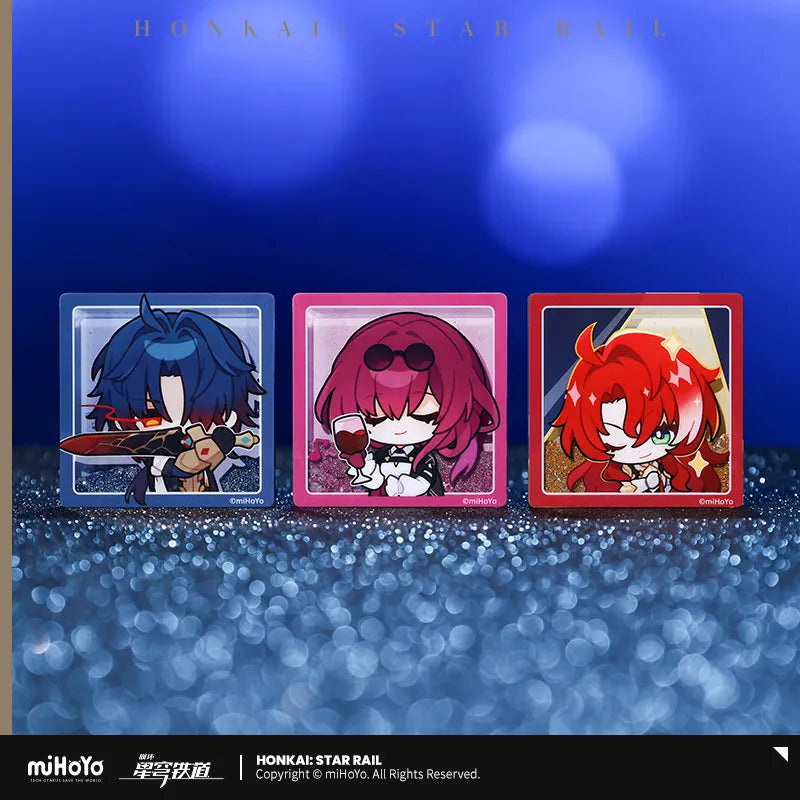 Honkai: Star Rail - Pom-Pom Gallery Quicksand Acrylic Refrigerator Magnet miHoYo