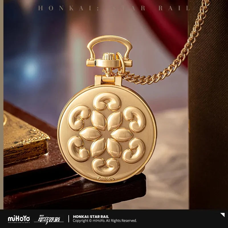 Honkai: Star Rail - Aventurine Faux Pocket Watch Metal Accessory miHoYo