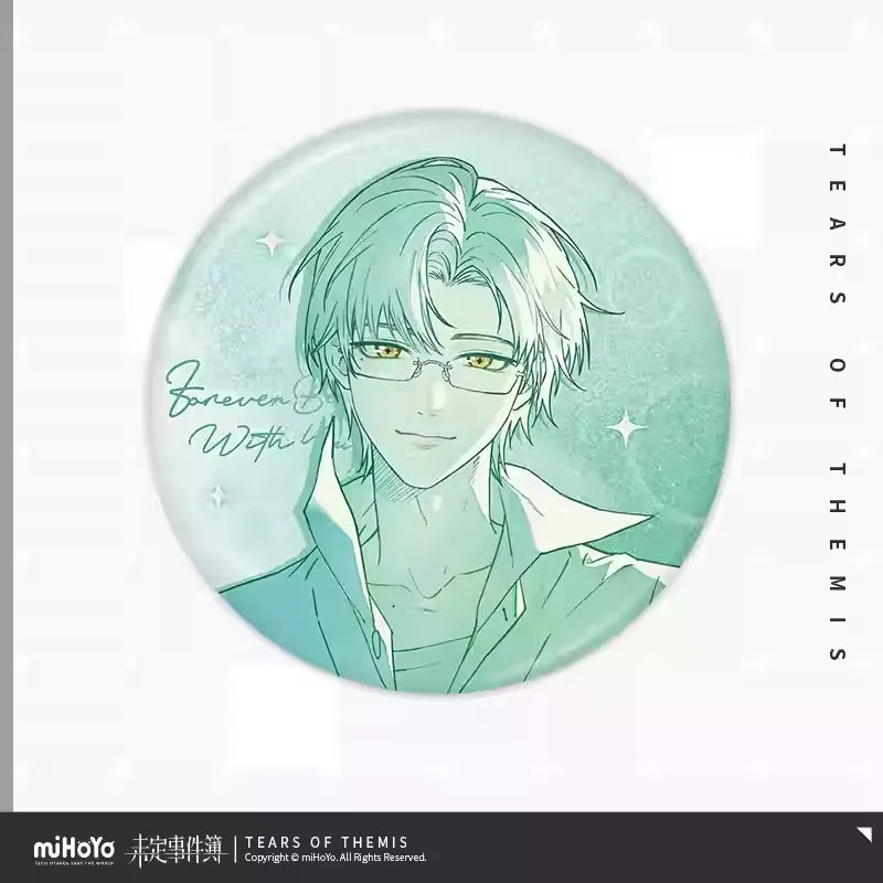 Tears of Themis - Forever Begins With You Series The Proposition of Love Tin Badge miHoYo