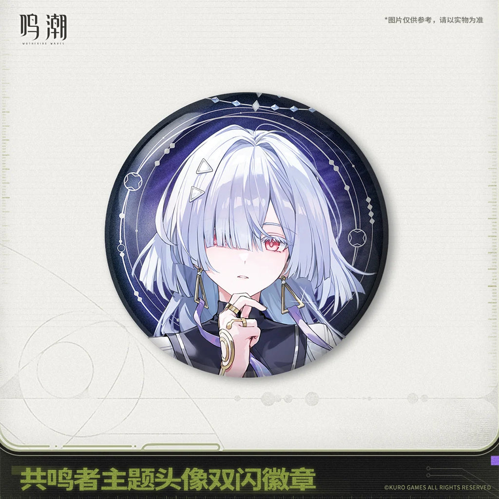 Wuthering Waves - Chisa & Lynae & Mornye Resonator Themed Avatar Reflective Badge KURO GAMES