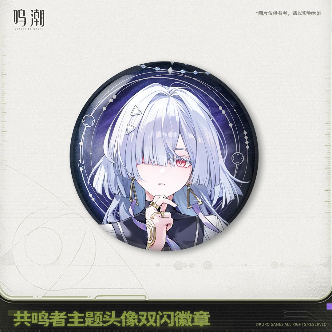 Wuthering Waves - Chisa & Lynae & Mornye Resonator Themed Avatar Reflective Badge KURO GAMES