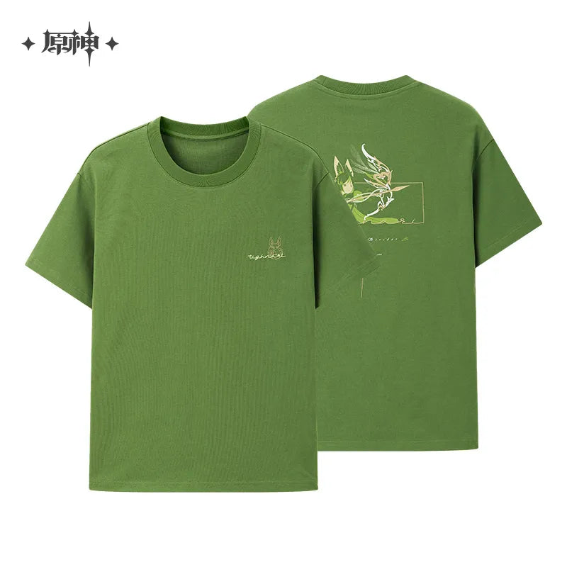 Genshin Impact - Forest And Sand Series Tighnari Impression T-shirt miHoYo