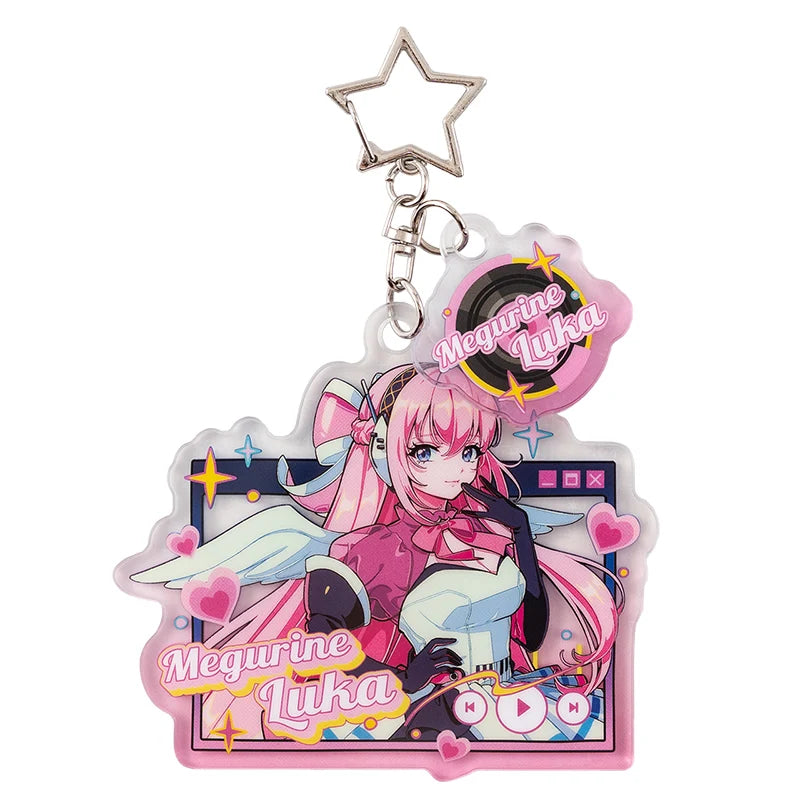 Vocaloid - Wings of the Synthwave Series Acrylic Keychain Moeyu