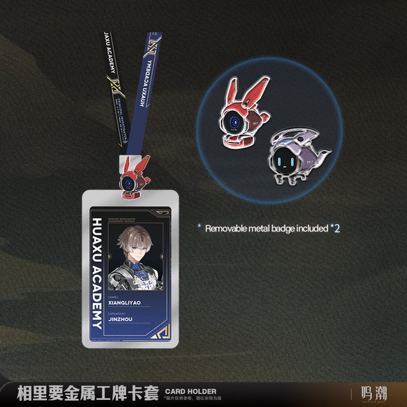 Wuthering Waves - Xiangli Yao Resonator Themed Metallic Card Holder KURO GAMES