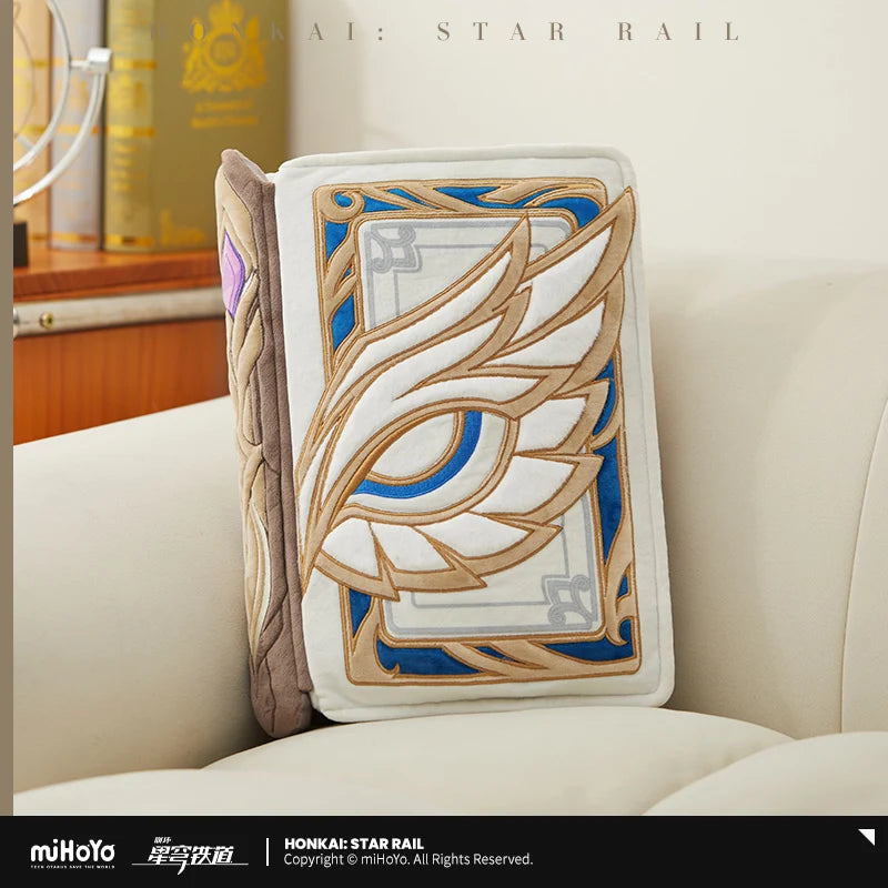 Honkai: Star Rail - Dr. Ratio Book Throw Pillow miHoYo