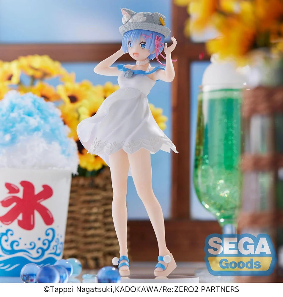 Re:ZERO Starting Life in Another World - Rem(Nyatsu Day Ver.) Luminasta Prize Figure SEGA