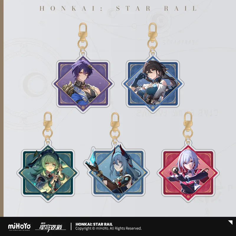 Honkai: Star Rail - Interstellar Journey Series Acrylic Keychain miHoYo