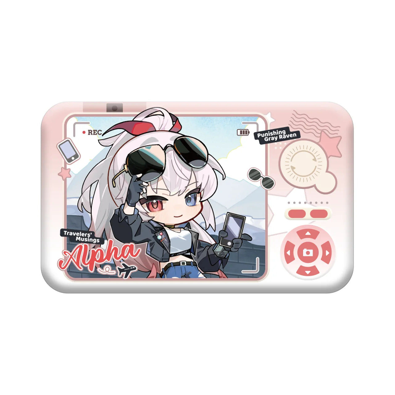 Punishing: Gray Raven - Travelers' Musings Chibi Tinplate Badge KURO GAMES