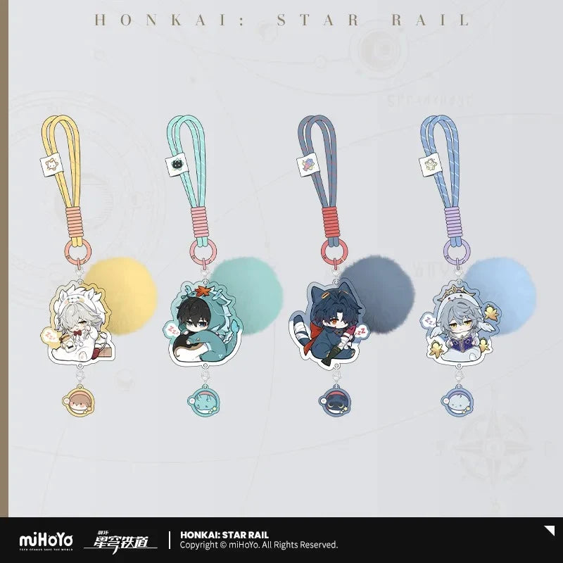Honkai: Star Rail - Boys Dorm Series Chibi Acrylic Keychain miHoYo