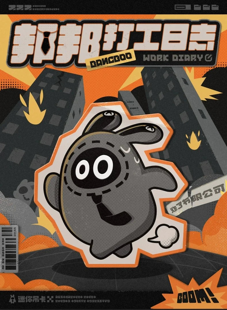 Zenless Zone Zero - Bangboo Work Diary Mini Hanging Card Blind Box miHoYo