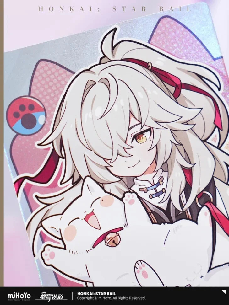 Honkai: Star Rail - Little Cat Series Chibi Laser Ticket miHoYo
