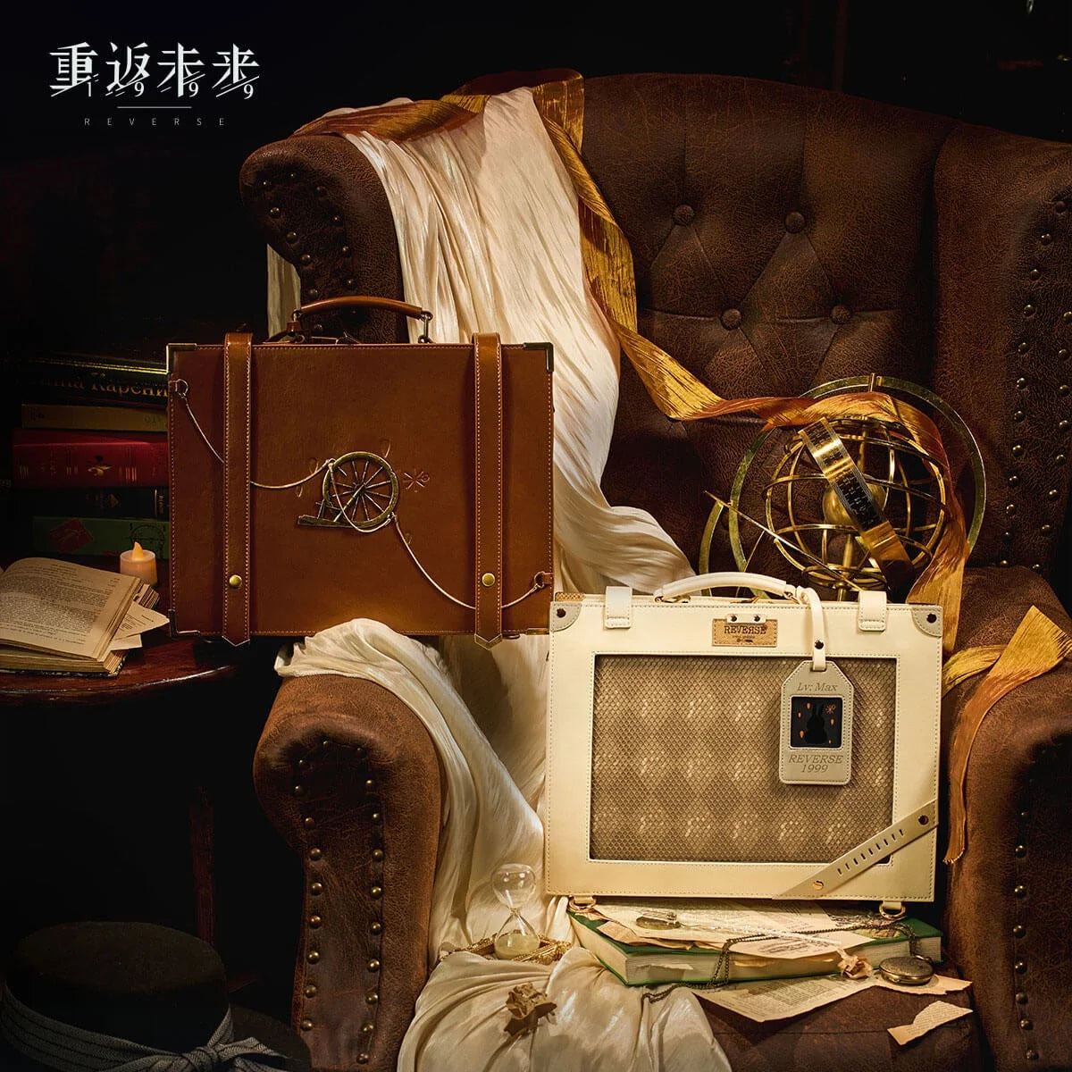 Reverse: 1999 - Packed Up Suitcase Travel Scrapbook Itabag BLUEPOCH