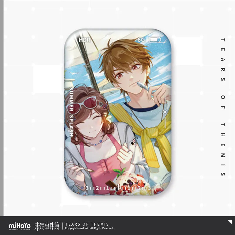 Tears of Themis - Summer Splash Series Square Badge miHoYo