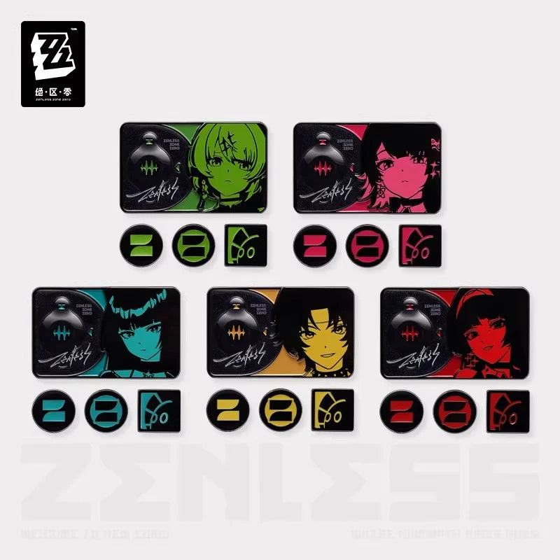 Zenless Zone Zero - Wonderland Sparkling Series Metal Badge Set miHoYo