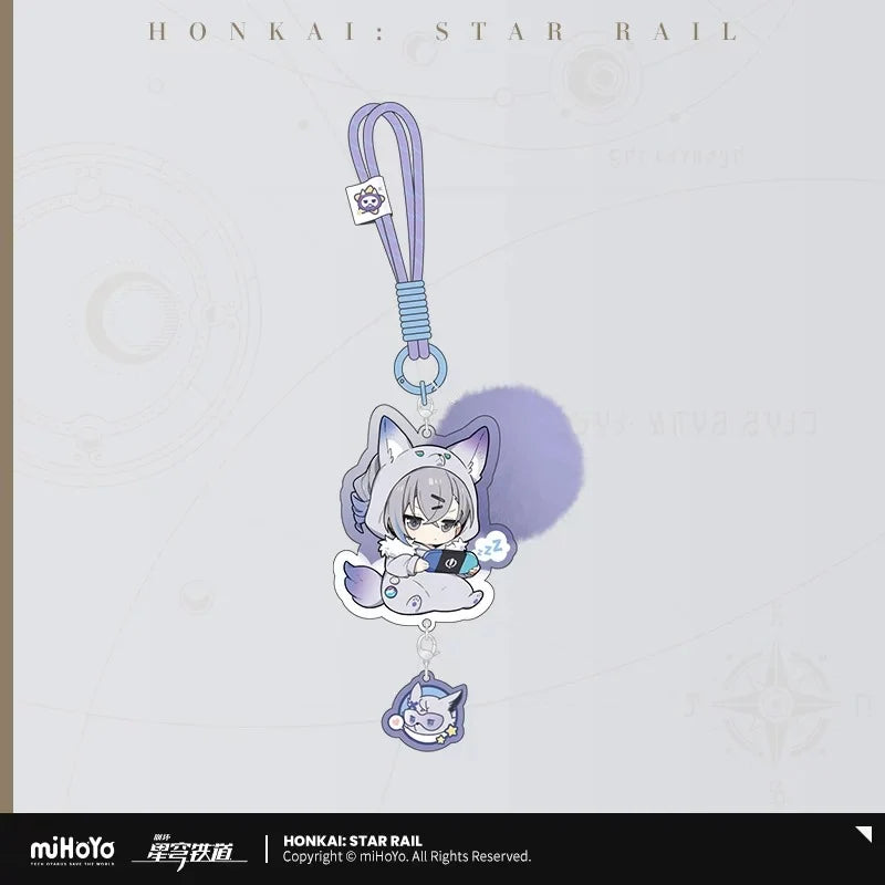 Honkai: Star Rail - Girls Dorm Series Chibi Acrylic Keychain miHoYo