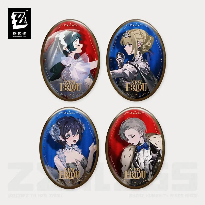 Zenless Zone Zero - Concerto Frequency Series The Moment of Shine Badge & Laser Ticket miHoYo