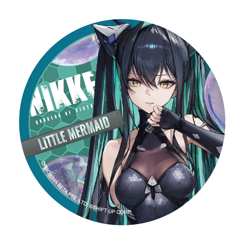 GODDESS OF VICTORY: NIKKE - Trading Holo Button Badge 2025 Anime Expo Merch