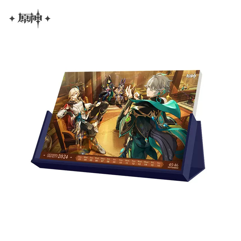 Genshin Impact - Genshin Impact 2024 Desk Calendar miHoYo