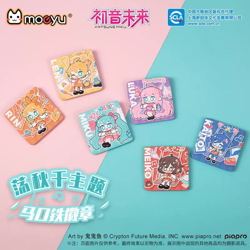 Hatsune Miku - Hatsune Miku Swing Theme Badge Moeyu