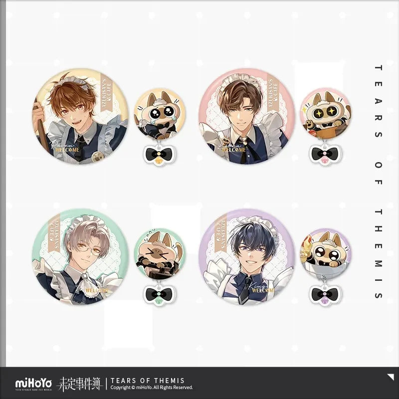 Tears of Themis - Love At Azukisan's Cafe Series Badge Set miHoYo