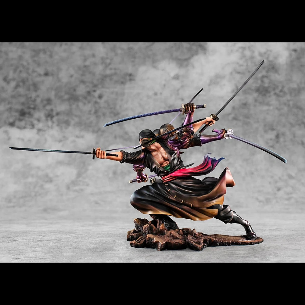 One Piece - Roronoa Zoro(Demon Spirit Kyuutou Ryuu Asura Ver.) ONE PIECE Portrait.Of.Pirates WA-MAXIMUM Figure MegaHouse