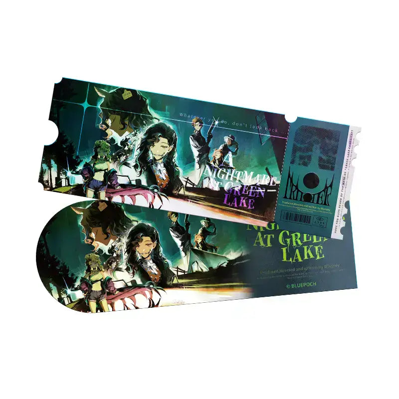 Reverse: 1999 - Green Lake Collection CG Laser Ticket Package BLUEPOCH