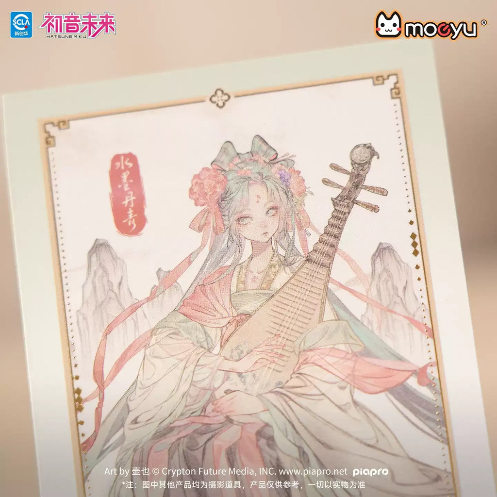 Hatsune Miku - Ink and Wash Painting Series Polaroid Card Moeyu