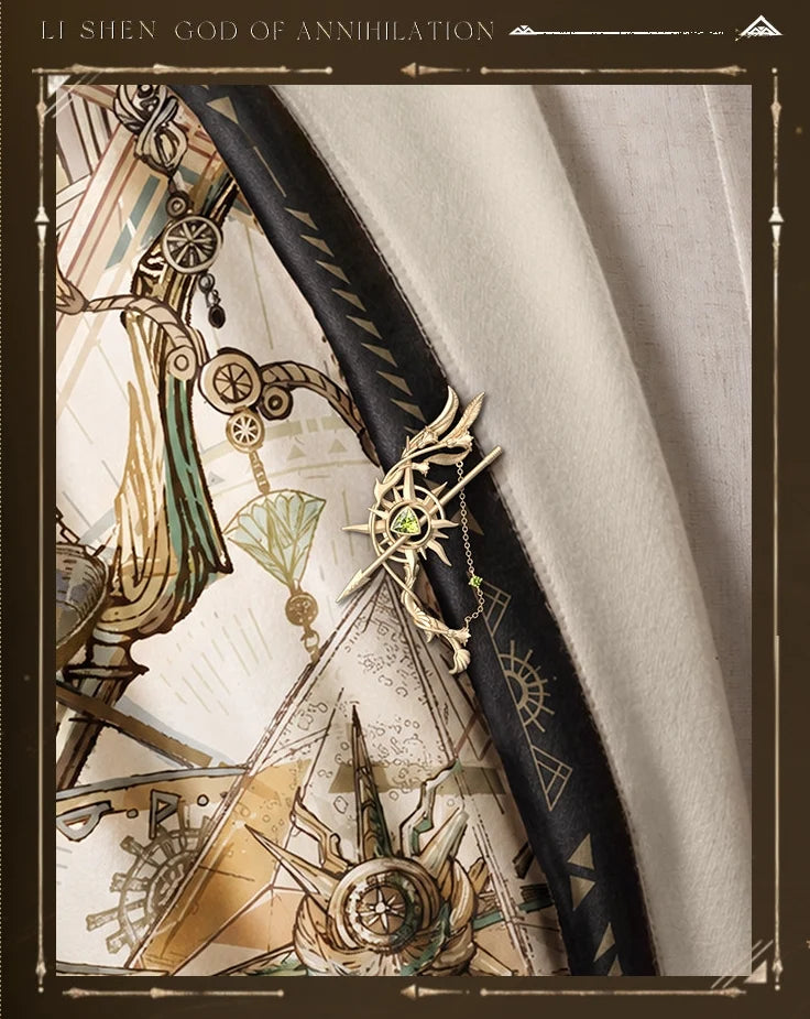 Love and Deepspace - Zayne God of Annihilation Series Shawl Clasp InFold Games