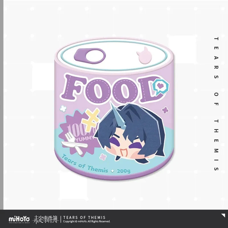 Tears of Themis - My Fur-ever Schoolmale Series Chibi Shaped Tin Badge miHoYo