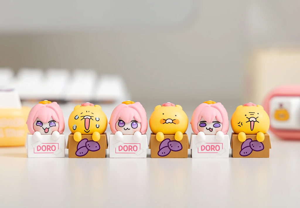 Goddess of Victory: Nikke - Doro＆Choonsik KAKAO FRIENDS Collab Series Keycap Blind Box GNF TOYZ