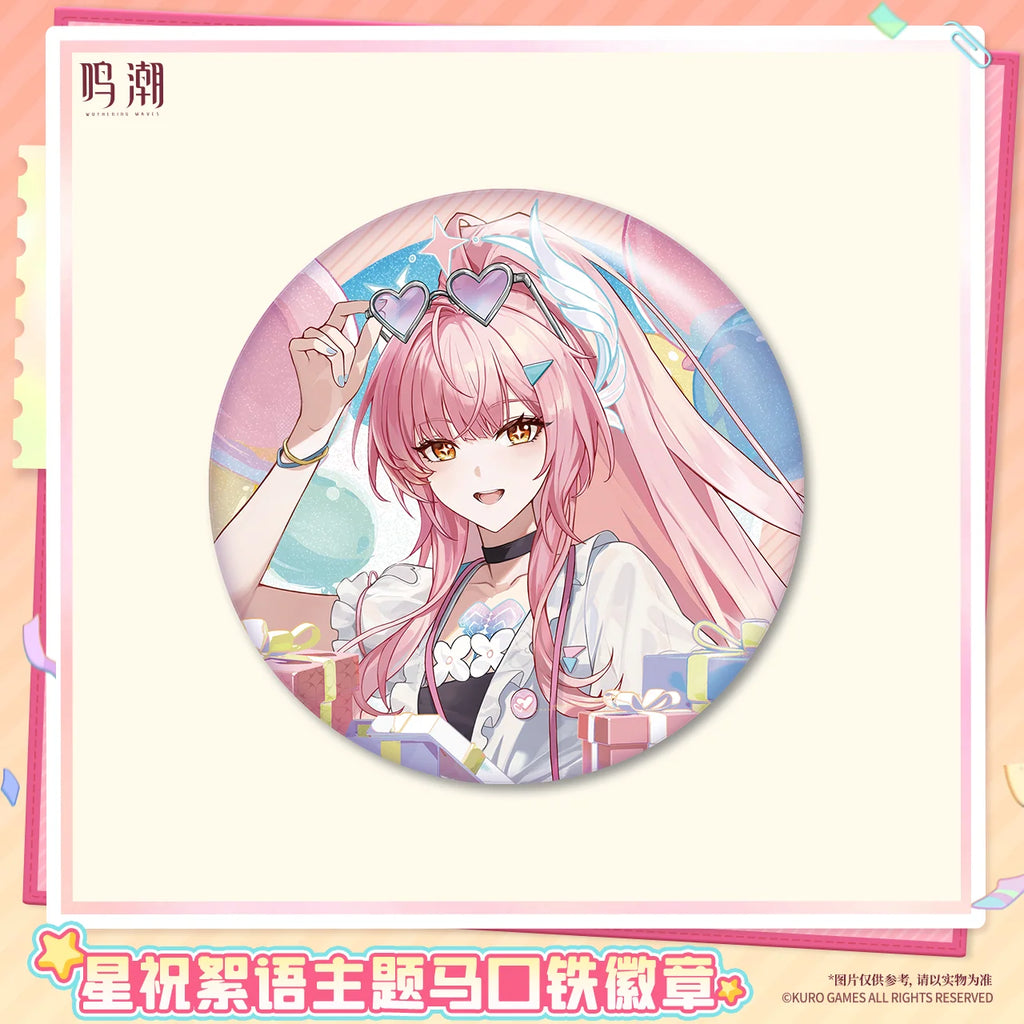 Wuthering Waves - Pastel Wishes Themed Tin Badge KURO GAMES