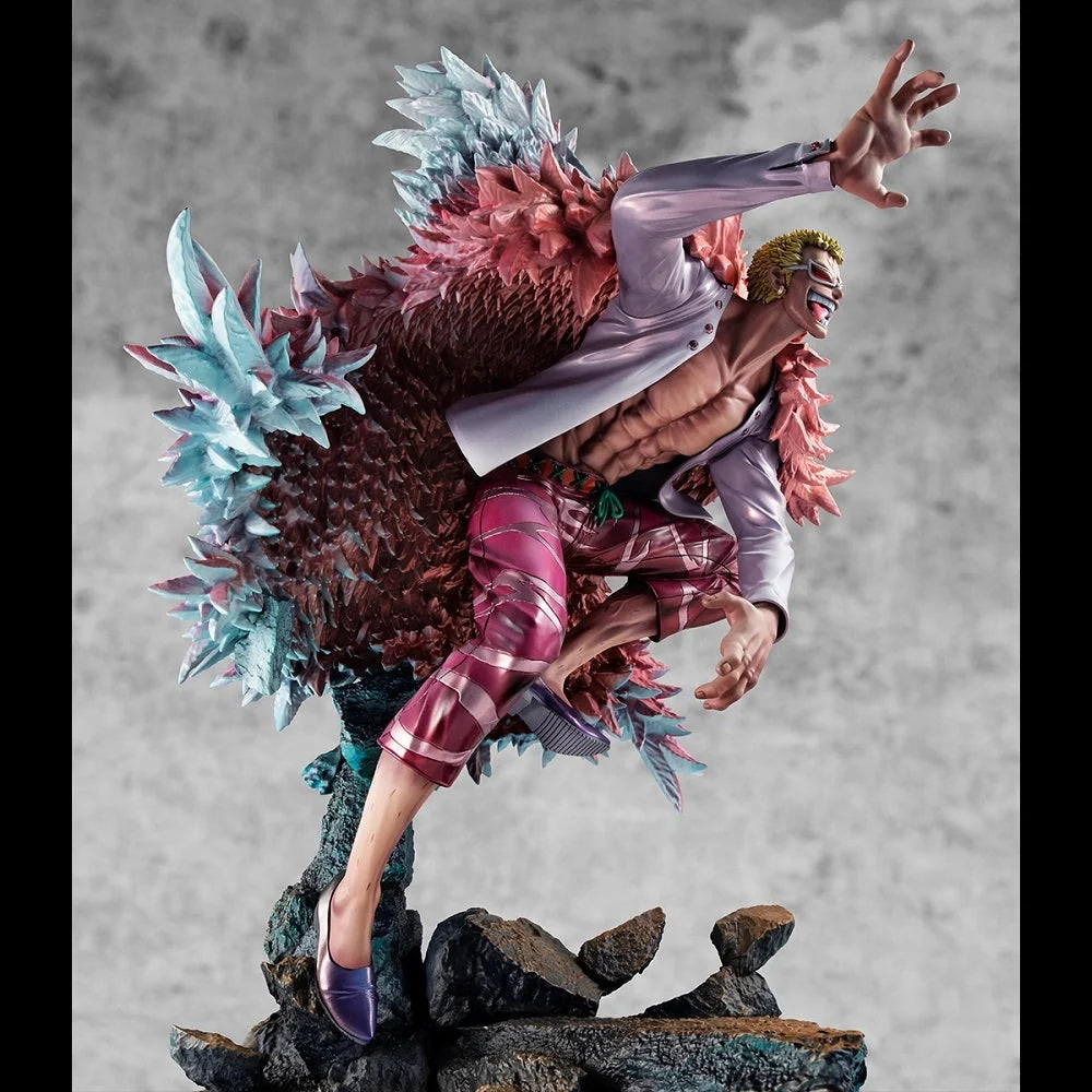 One Piece - Donquixote Doflamingo(Heavenly Demon Ver.) ONE PIECE Portrait.Of.Pirates SA-MAXIMUM Figure MegaHouse
